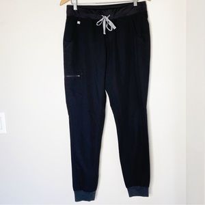 Figs Zamora jogger scrub pants black medium tall